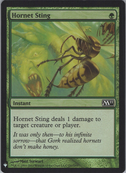 Hornet Sting