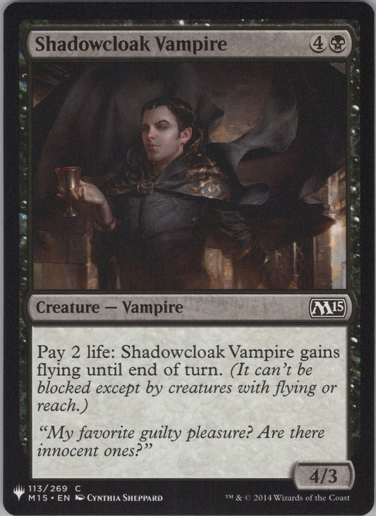 Shadowcloak Vampire