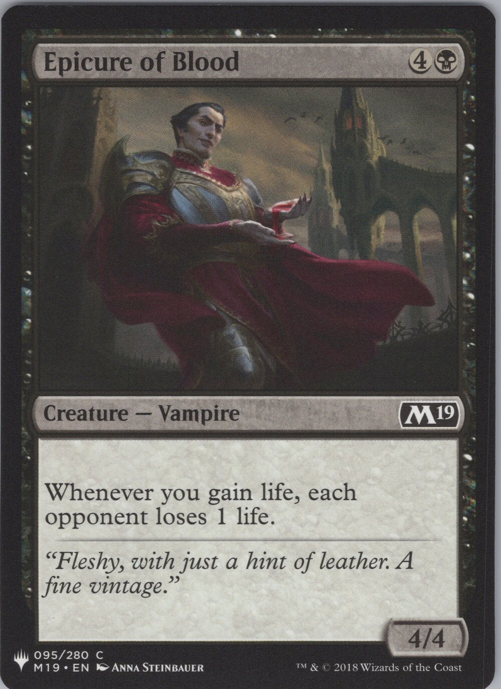 Epicure of Blood