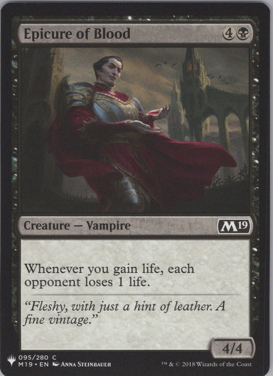 Epicure of Blood