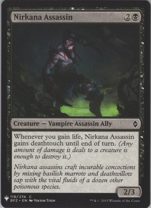 Nirkana Assassin