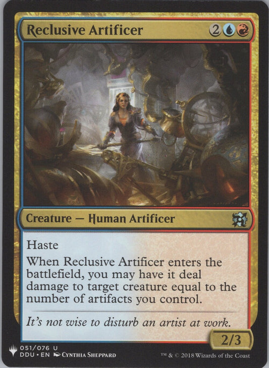 Reclusive Artificer