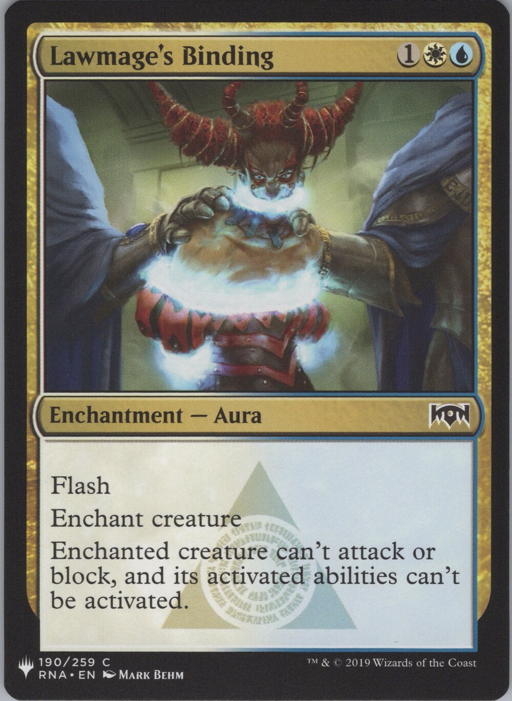 Lawmage's Binding
