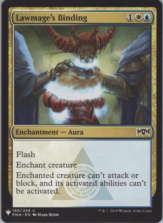 Lawmage's Binding