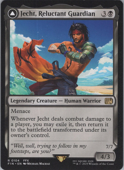 Jecht, Reluctant Guardian // Braska's Final Aeon