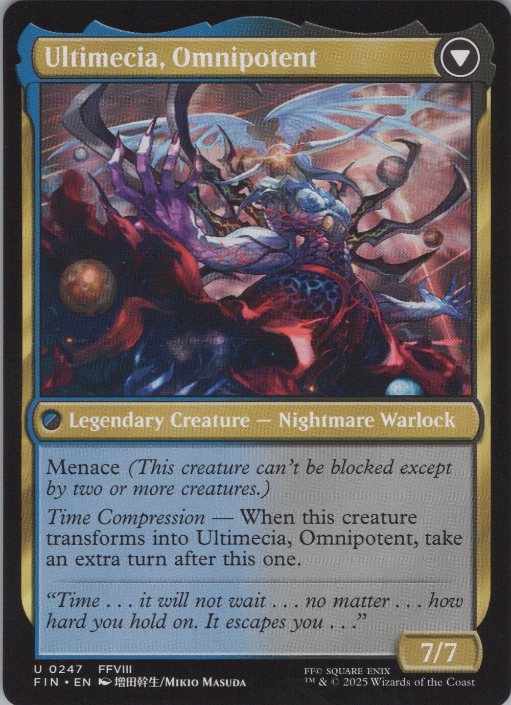 Ultimecia, Time Sorceress // Ultimecia, Omnipotent
