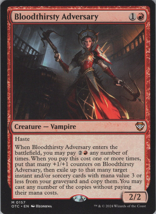 Bloodthirsty Adversary