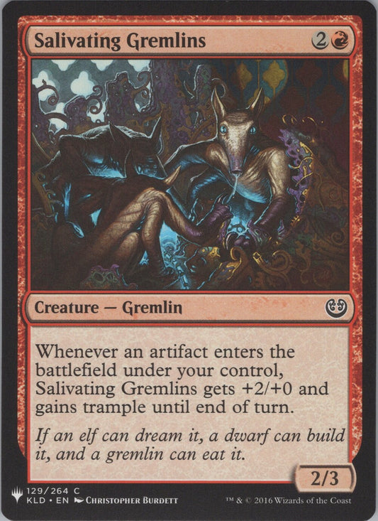 Salivating Gremlins