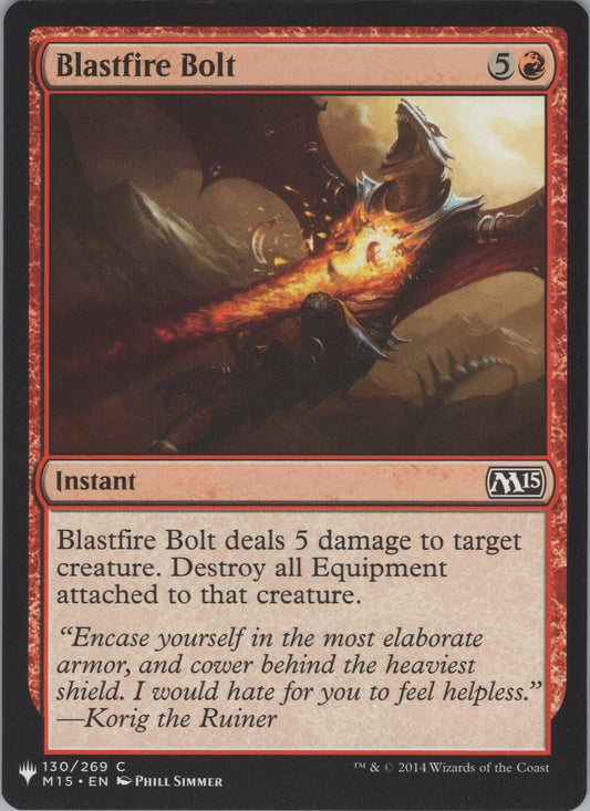 Blastfire Bolt