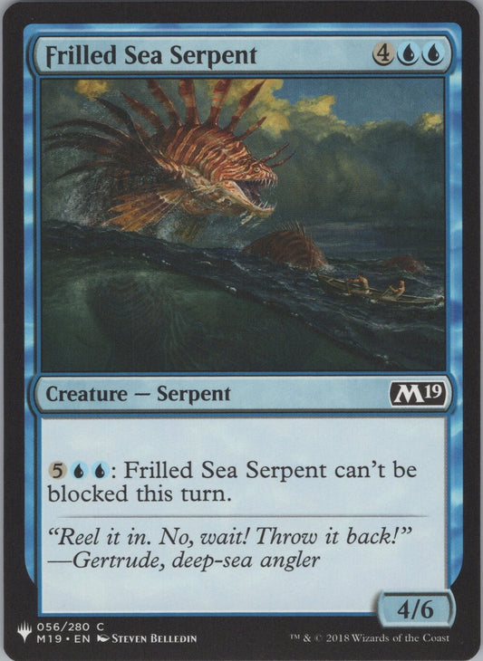 Frilled Sea Serpent