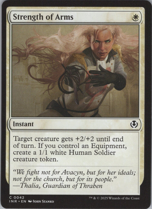 Strength of Arms