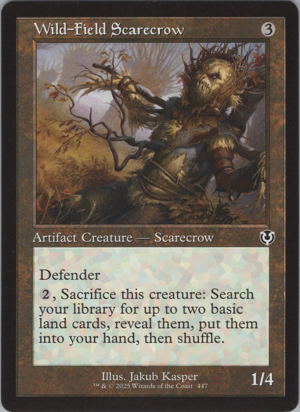 Wild-Field Scarecrow
