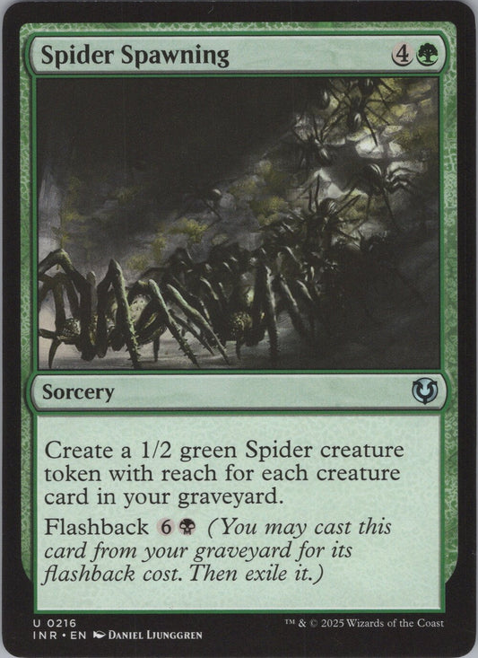 Spider Spawning