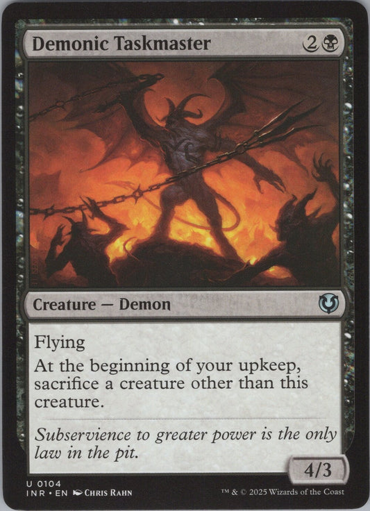 Demonic Taskmaster