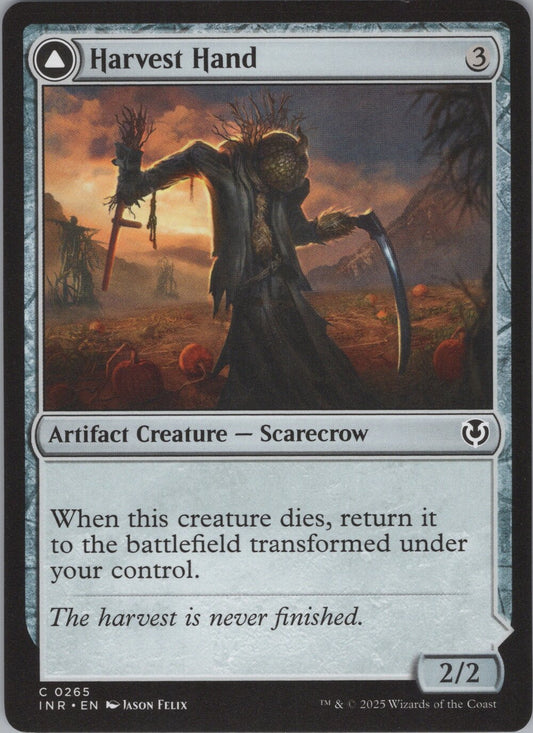 Harvest Hand // Scrounged Scythe
