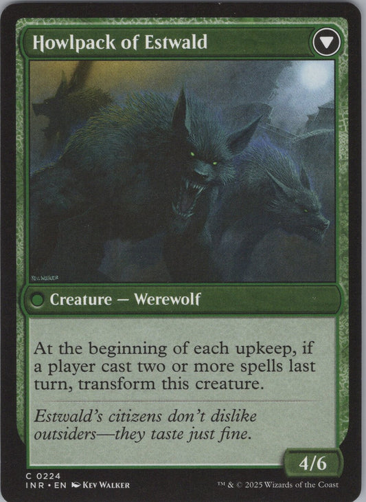 Villagers of Estwald // Howlpack of Estwald