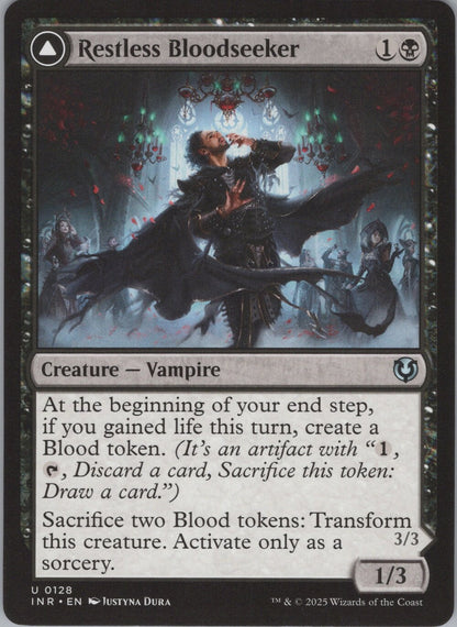 Restless Bloodseeker // Bloodsoaked Reveler