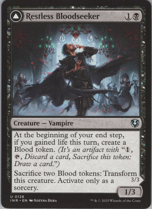 Restless Bloodseeker // Bloodsoaked Reveler