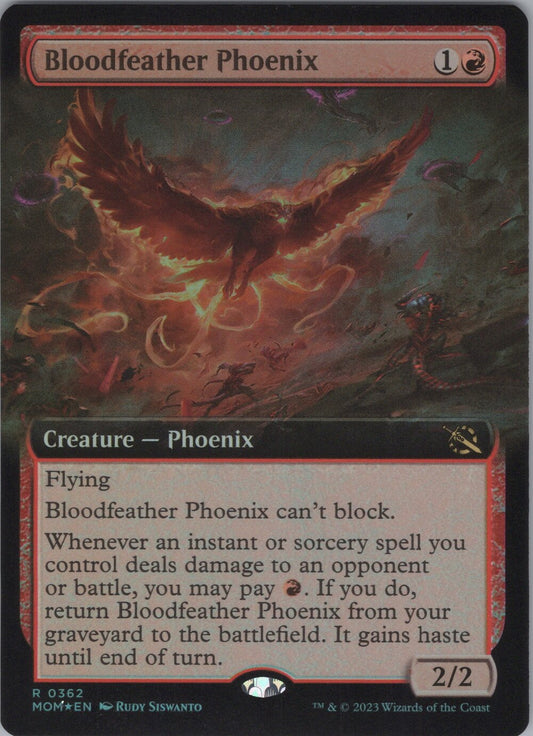 Bloodfeather Phoenix (Extended Art)