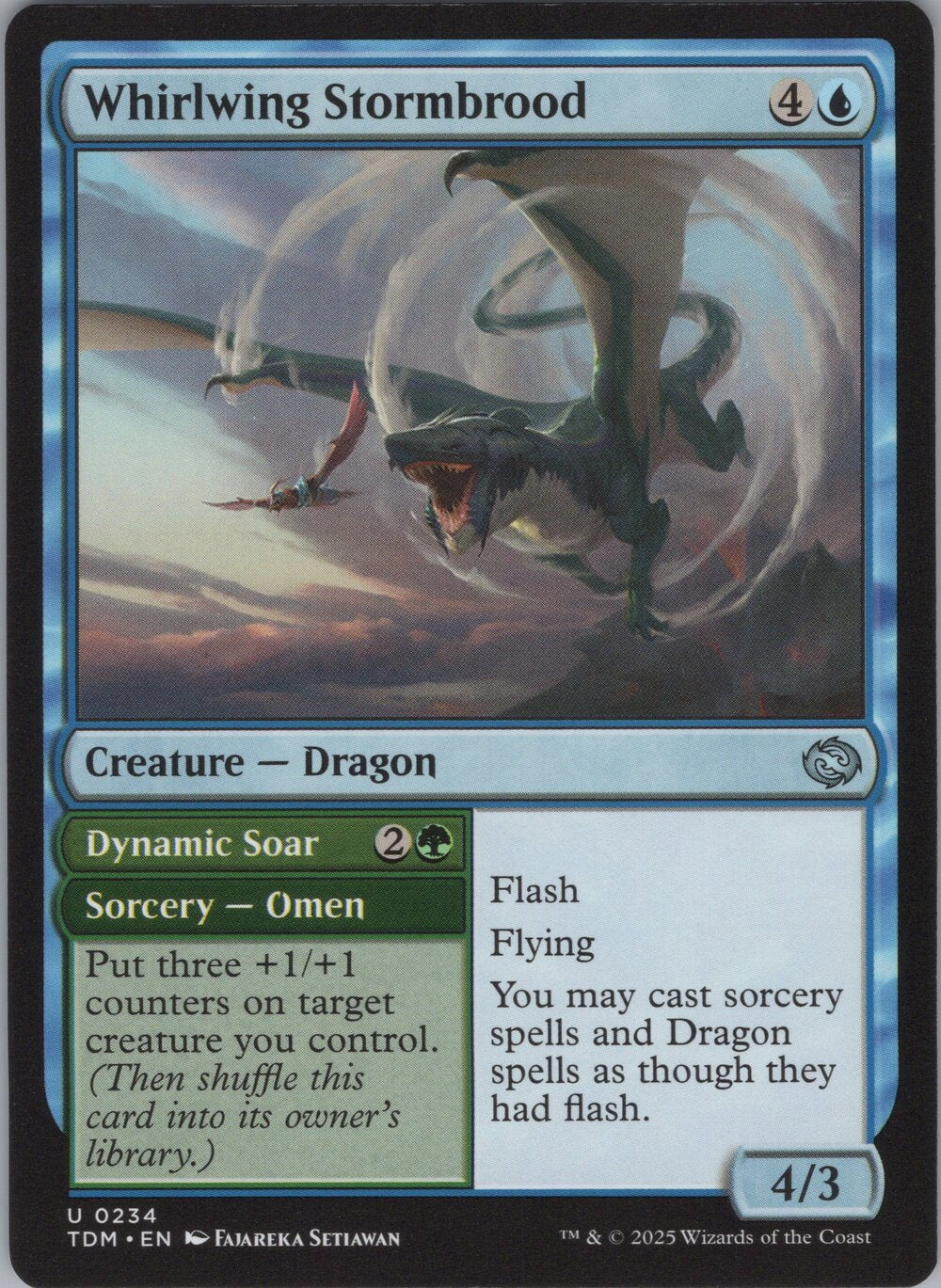 Whirlwing Stormbrood // Dynamic Soar