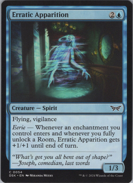 Erratic Apparition