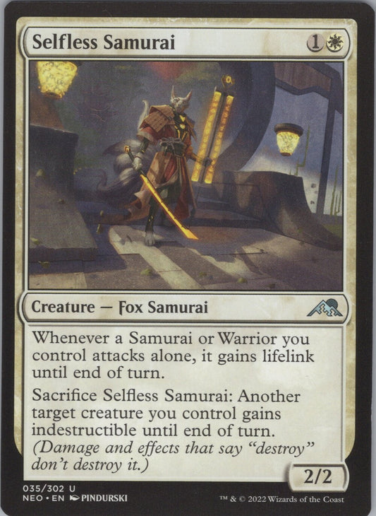 Selfless Samurai
