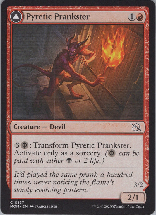 Pyretic Prankster // Glistening Goremonger