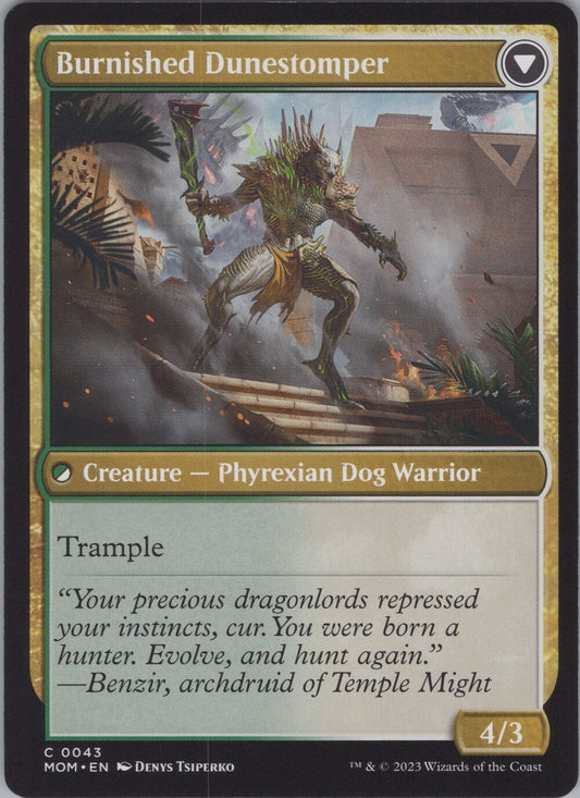 Tarkir Duneshaper // Burnished Dunestomper