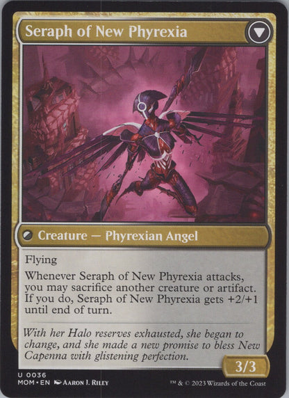 Seraph of New Capenna // Seraph of New Phyrexia