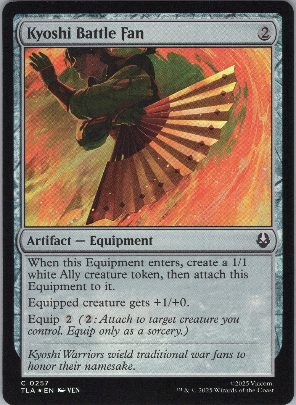 Kyoshi Battle Fan