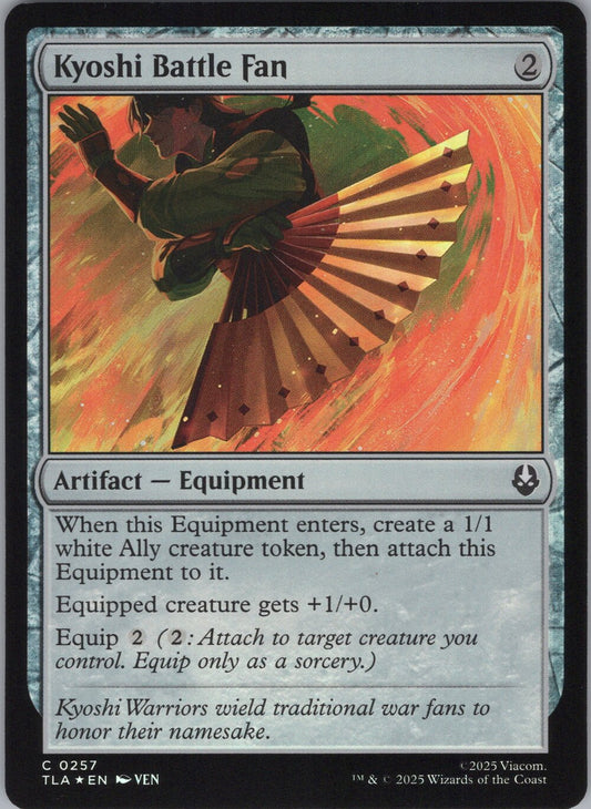 Kyoshi Battle Fan