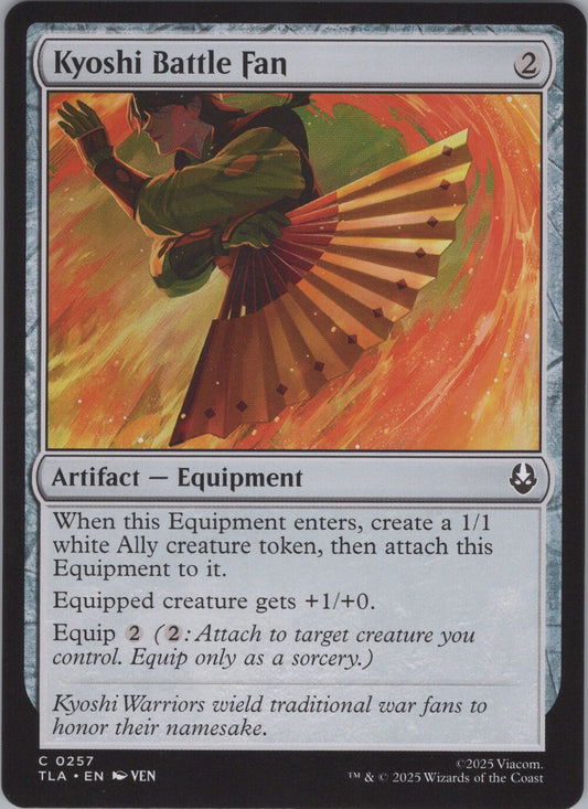 Kyoshi Battle Fan