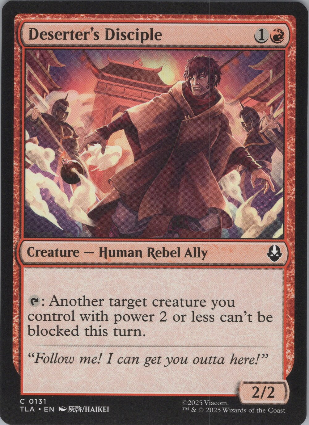 Deserter's Disciple