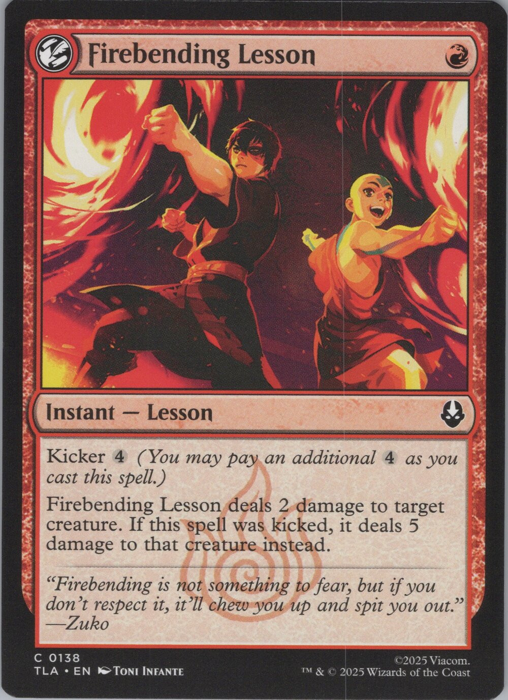 Firebending Lesson