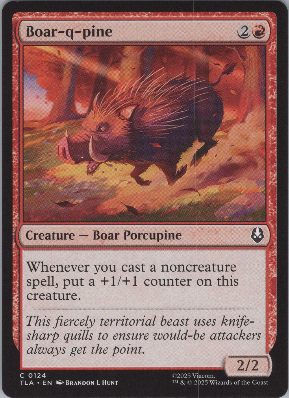 Boar-q-pine
