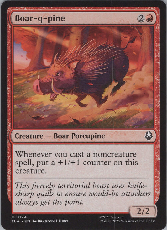 Boar-q-pine