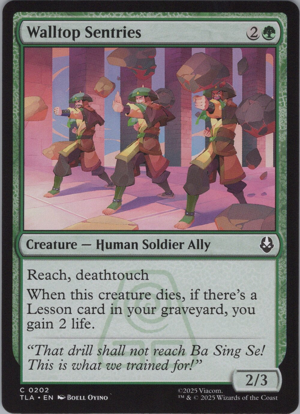 Walltop Sentries