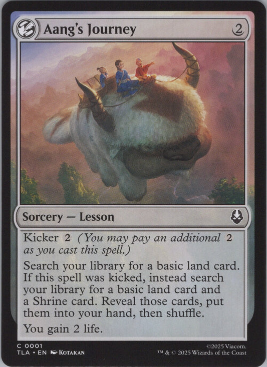 Aang's Journey