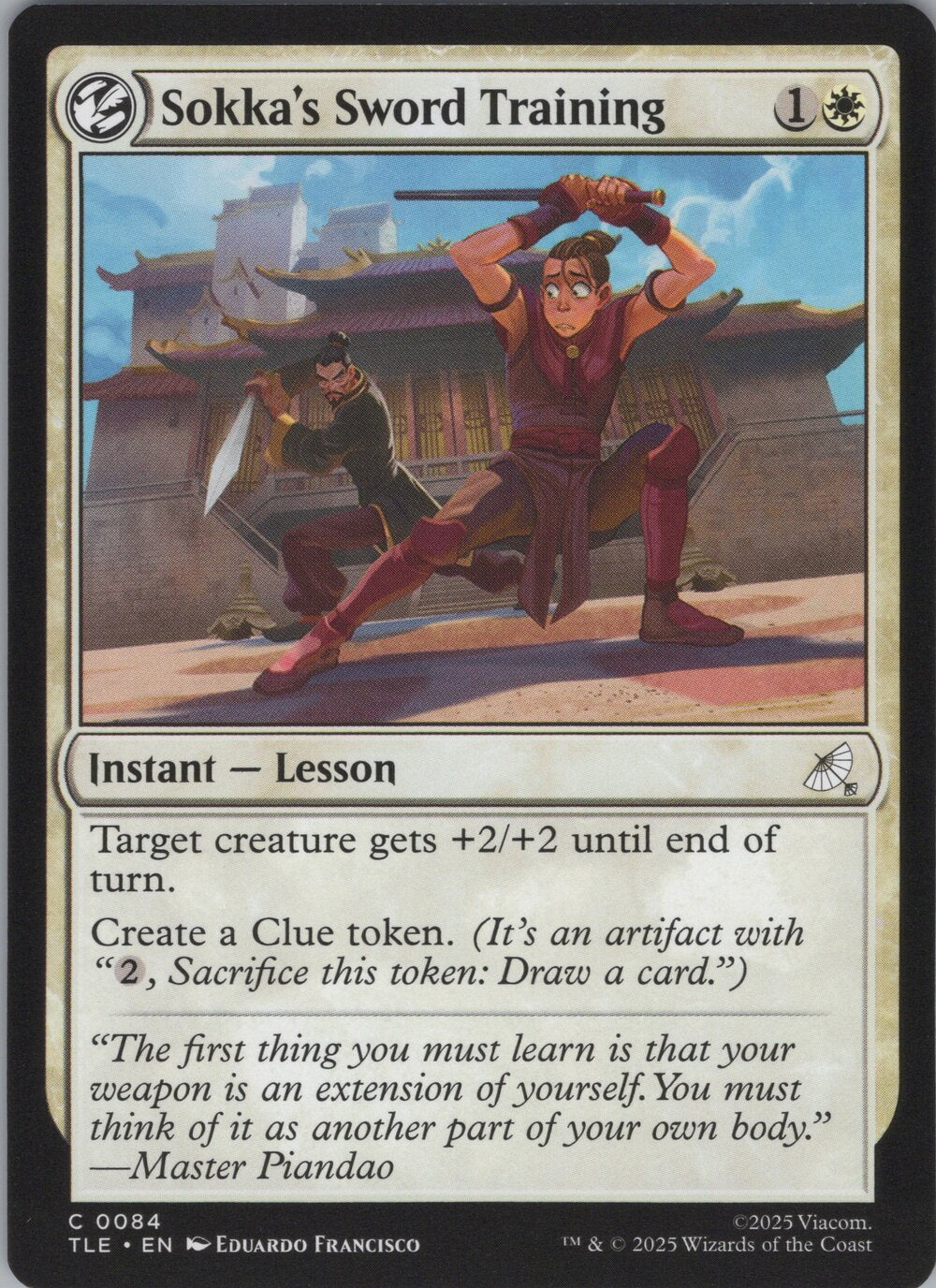 Sokka's Sword Training