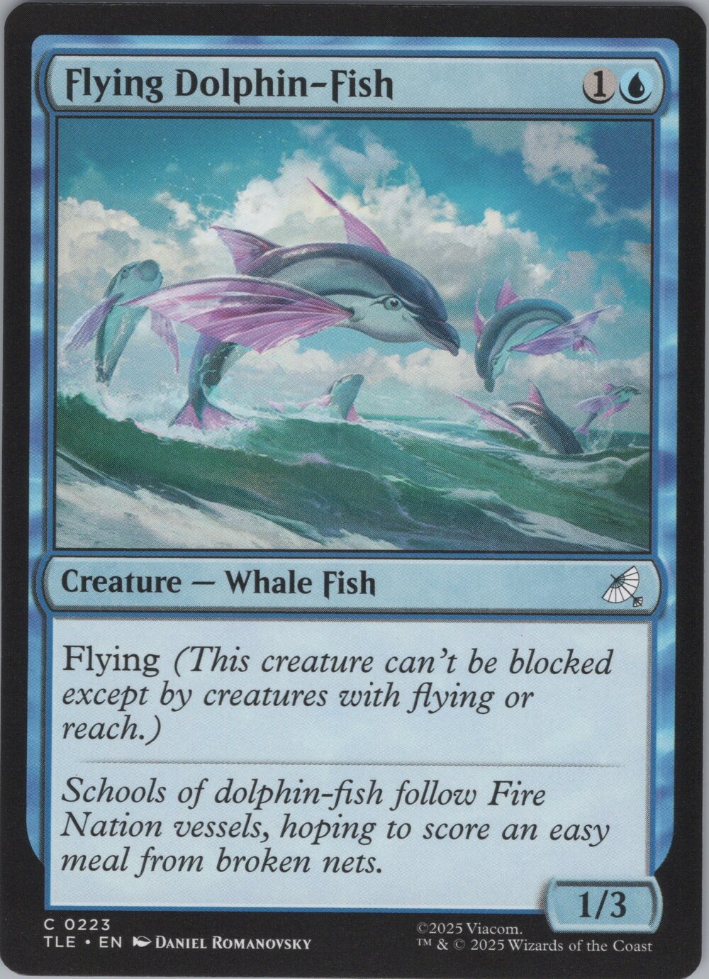 Flying Dolphin-Fish