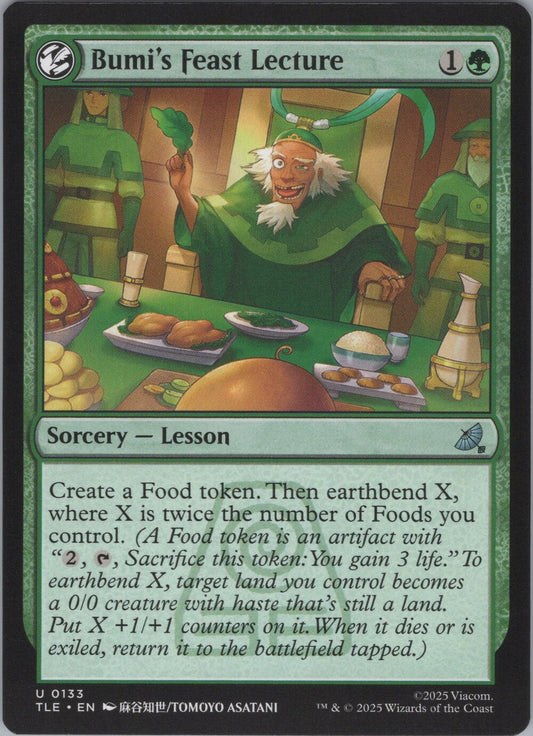 Bumi's Feast Lecture