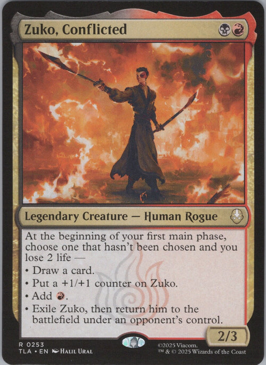 Zuko, Conflicted