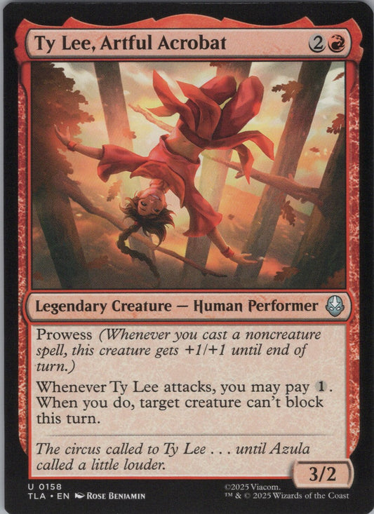 Ty Lee, Artful Acrobat