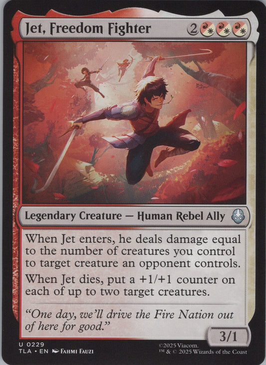 Jet, Freedom Fighter