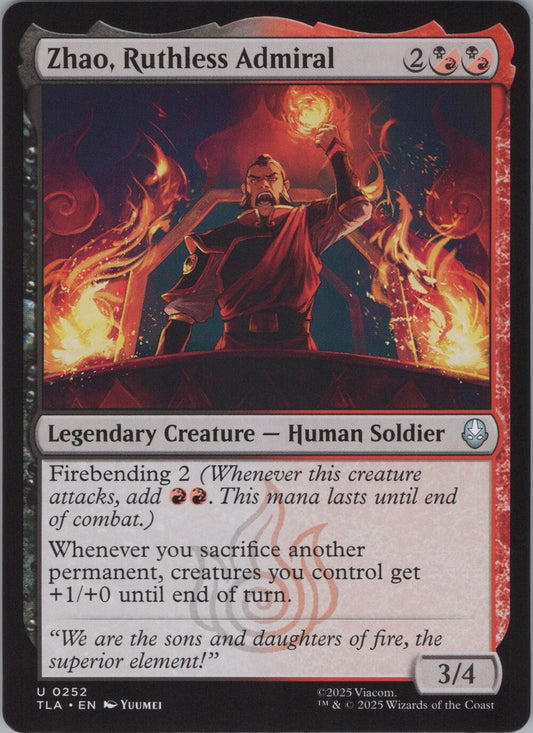 Zhao, Ruthless Admiral