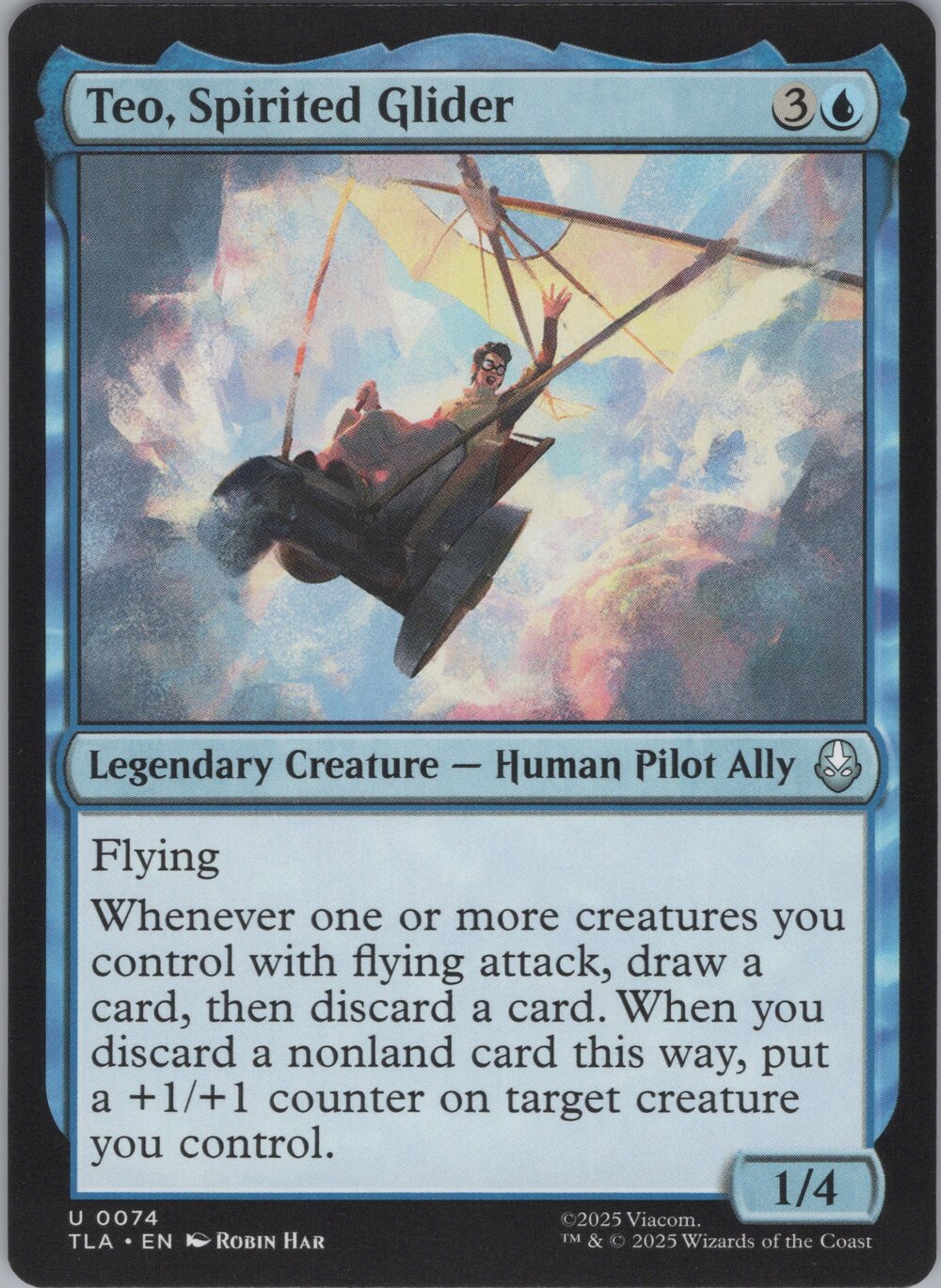Teo, Spirited Glider