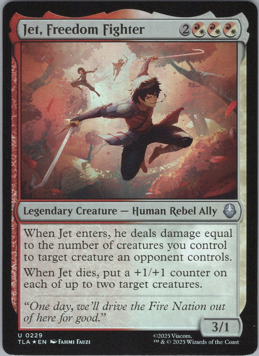 Jet, Freedom Fighter