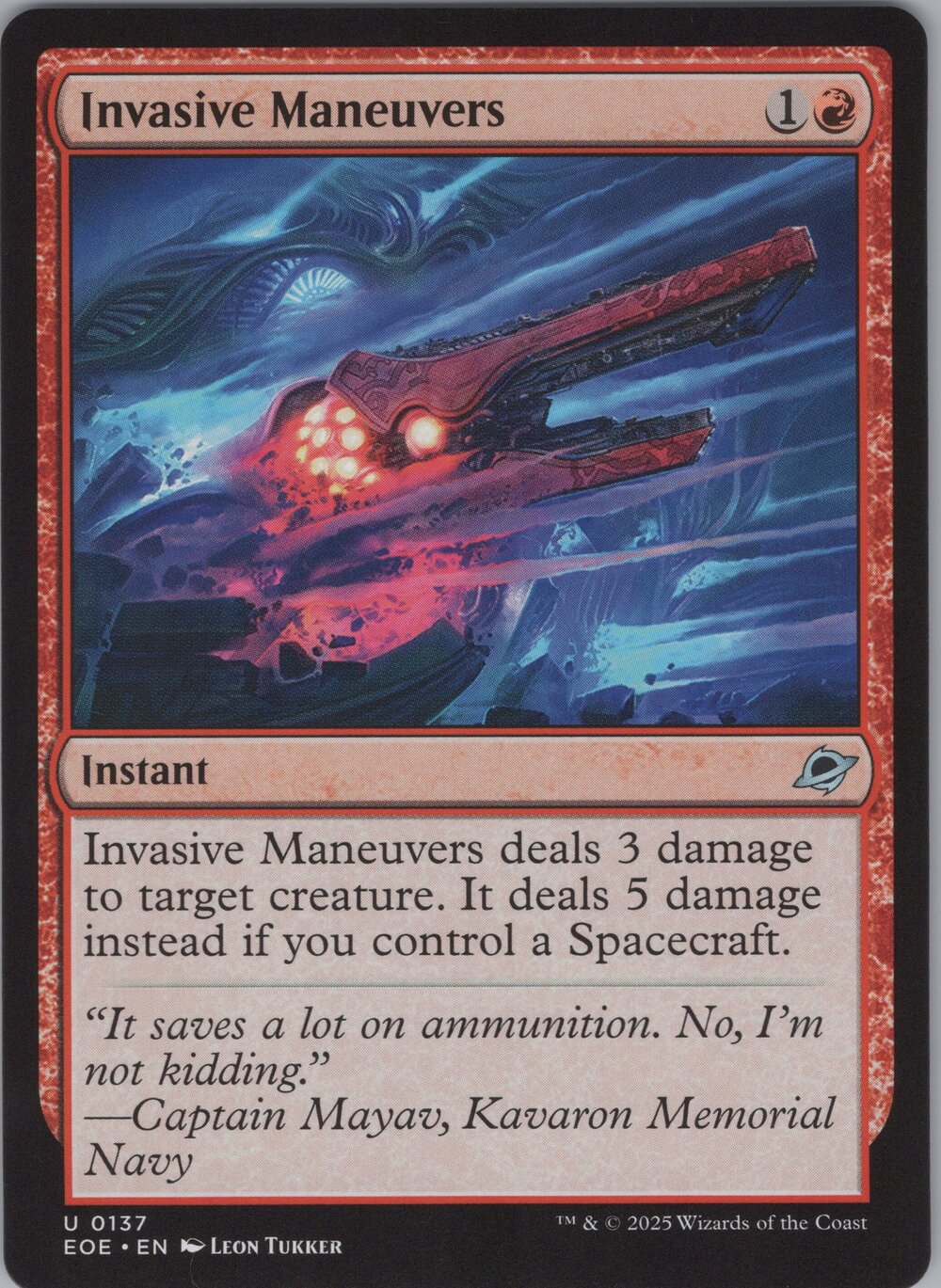 Invasive Maneuvers