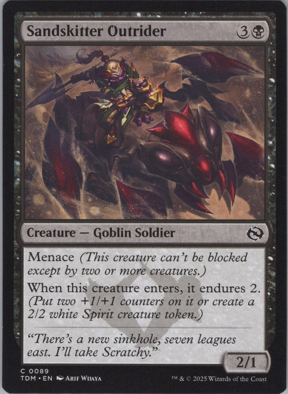 Sandskitter Outrider