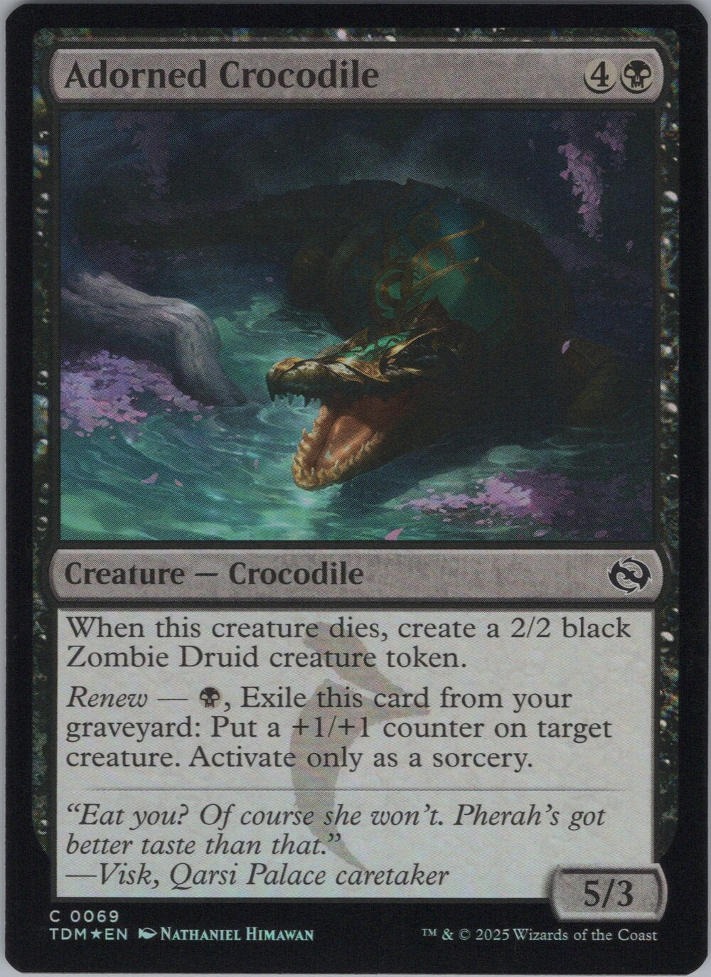 Adorned Crocodile